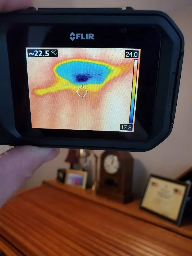 Thermal imaging inspection for water damage in East Honolulu